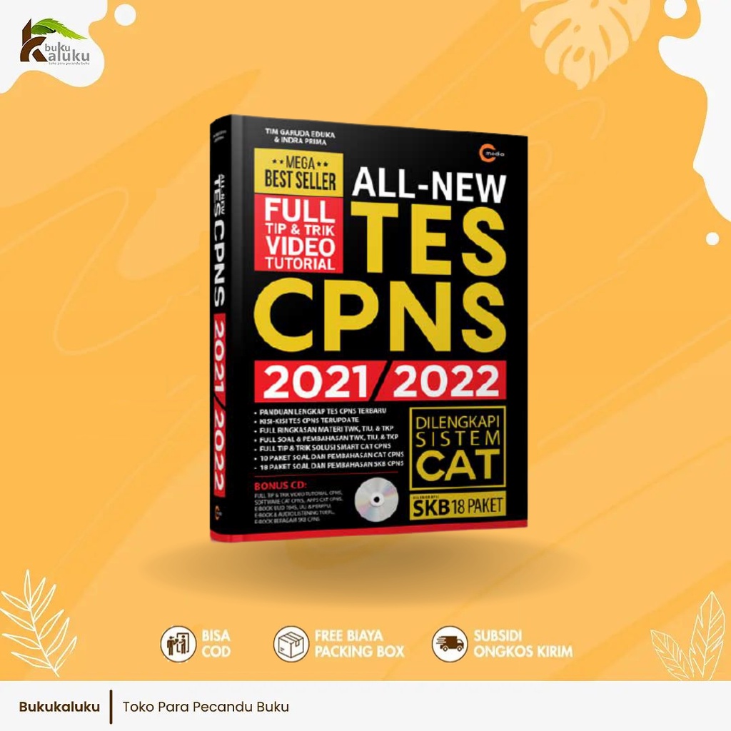 ALL NEW TES CPNS 2021/2022 (PLUS CD) | PROMO HARDIKNAS 20%-0