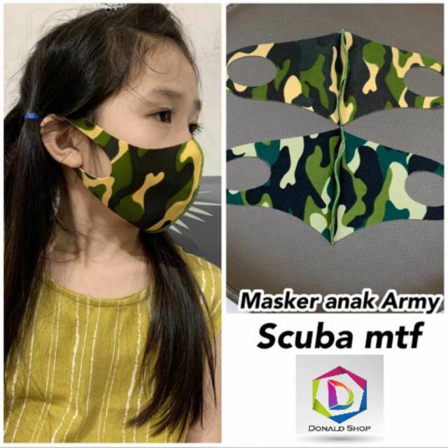 20+ Ide Masker Scuba Anak Motif Army