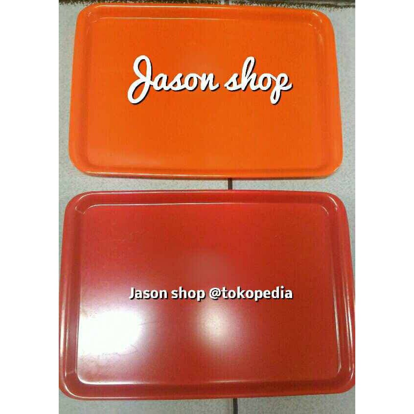 DISKON Nampan plastik warna/Nampan plastik persegi/Nampan Melamin persegi TERMURAH
