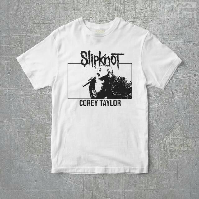 Jual Kaos Punk Kaos Metal Kaos Band Slipknot Corey Taylor Unofficial