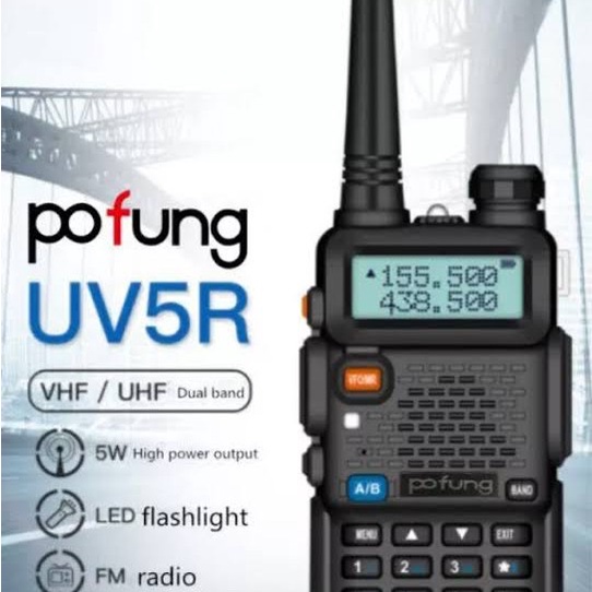 HT pofung UV5R handy talkie pofung UV-5R UV 5R ORIGINAL