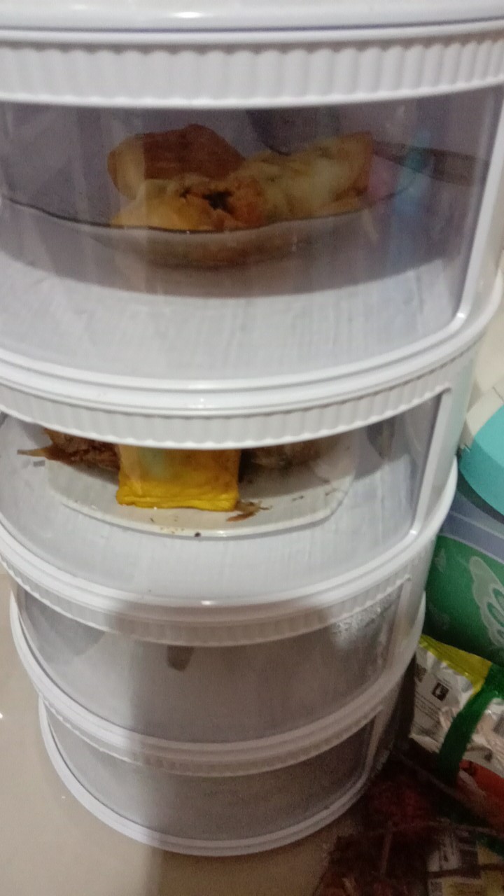 [acq] Food Storage 4 Layer / Rak Penyimpanan Makanan