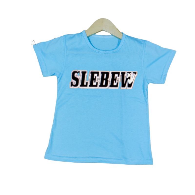 Baju Kaos Atasan Anak Cewek VIRAL SLEBEW Umur 1-12Tahun Ukuran S.M.L.XL.2XL.3XL