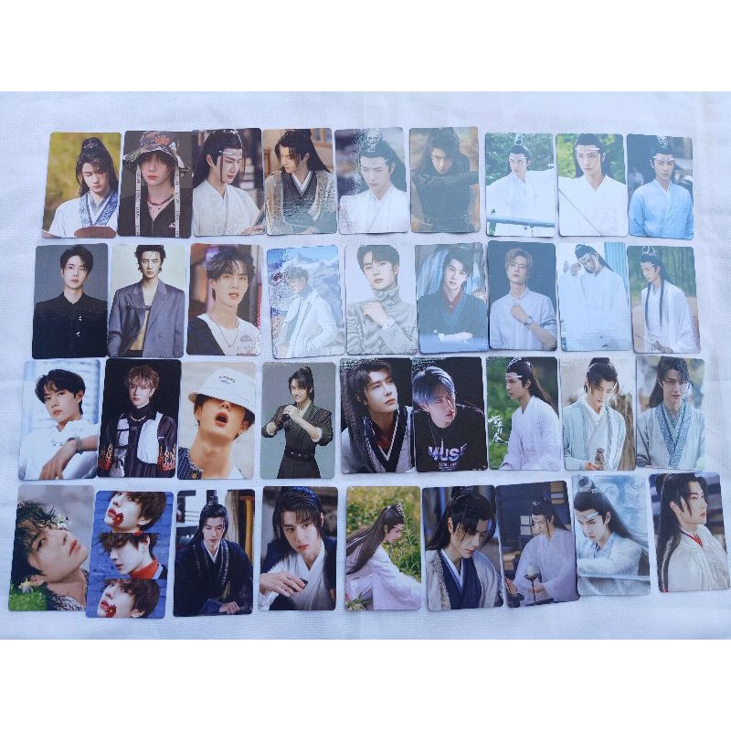 [READY STOCK] XIAO ZHAN WANG YIBO PHOTOCARD LAMINASI 2SISI