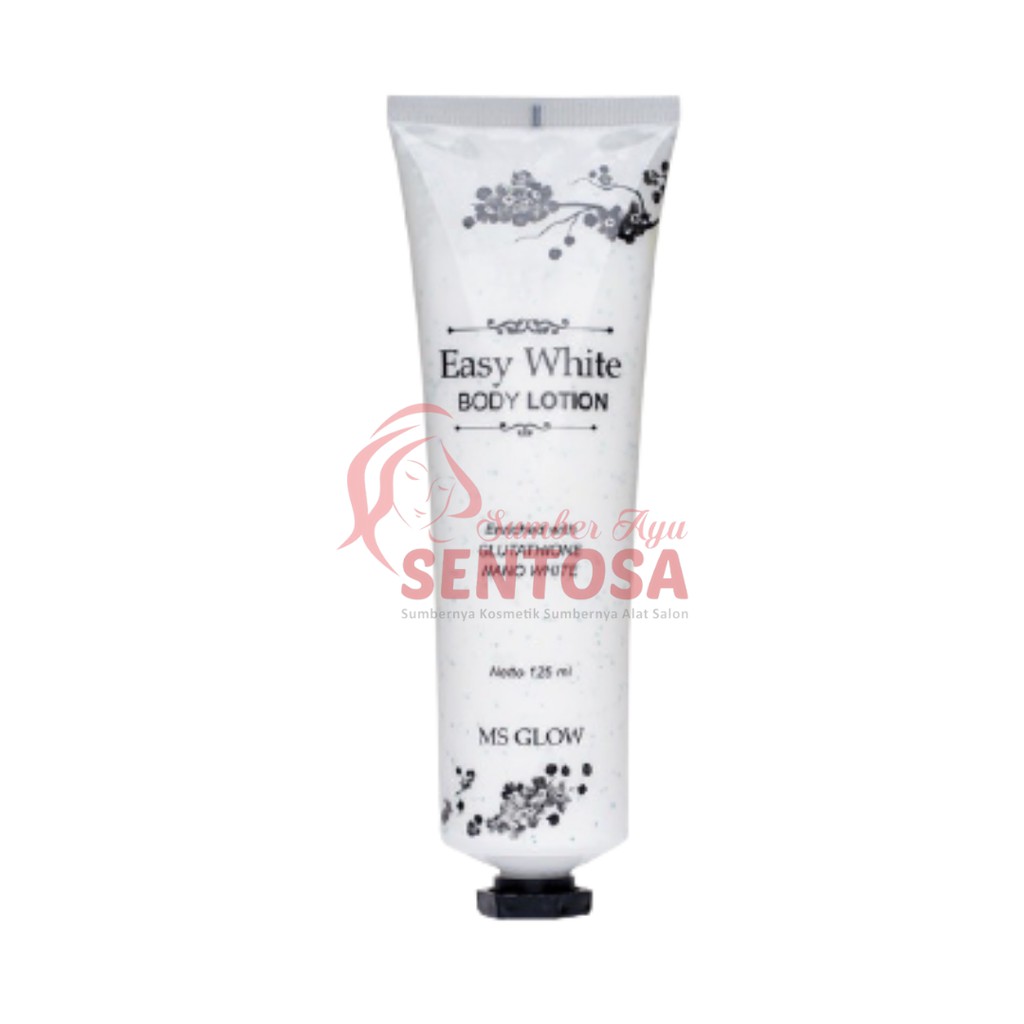 MS GLOW EASY WHITE BODY LOTION 125ML