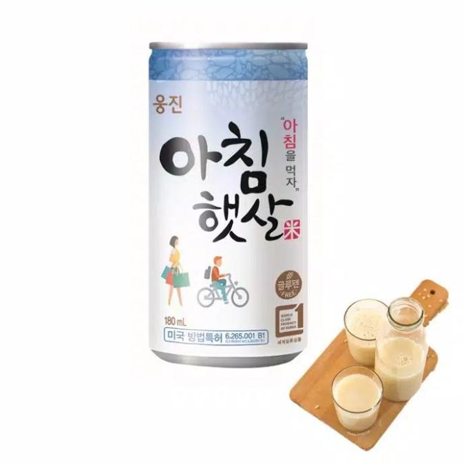 

[180ml] Woongjin Morning Rice Can - Minuman Beras Makgeolli Korea