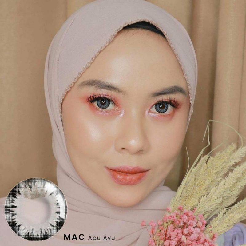 Softlens X2 MAC 16 MM by EXOTICON Big Eyes Softlen Soflen Soflens Warna Normal