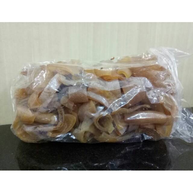 

Kerupuk kulit mentah