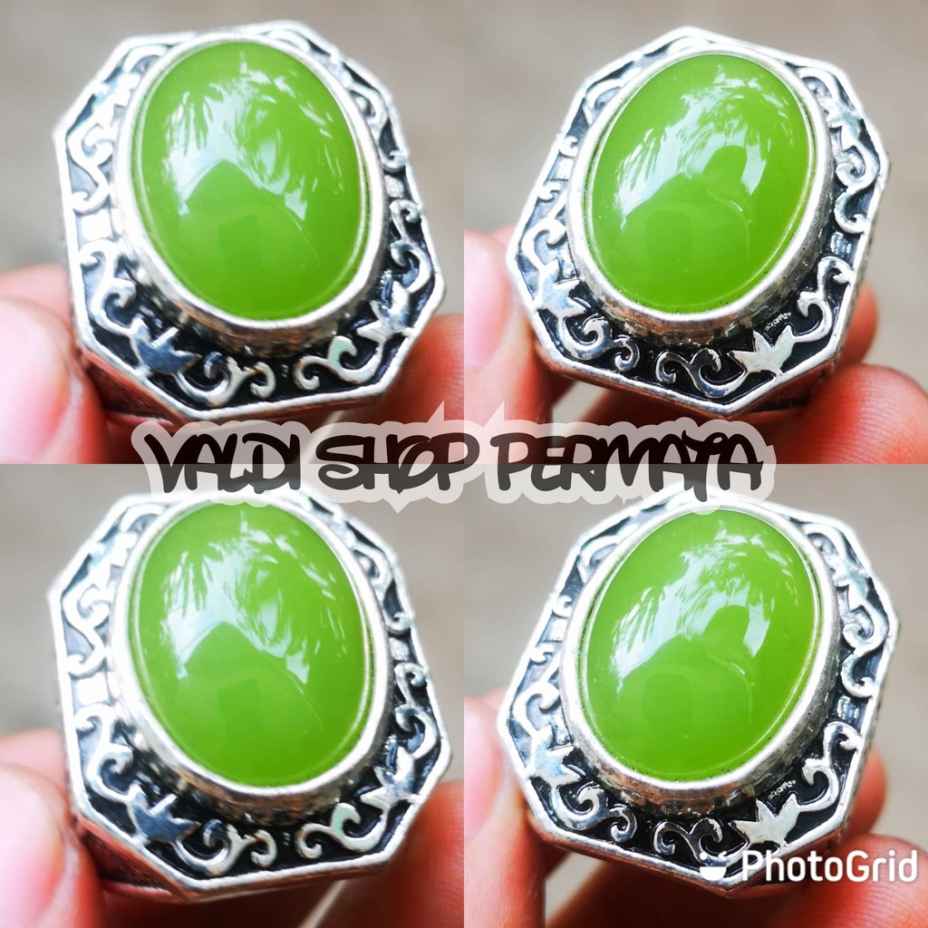 Cincin Batu Akik Sungai Dareh Pucuk Pisang Kristal