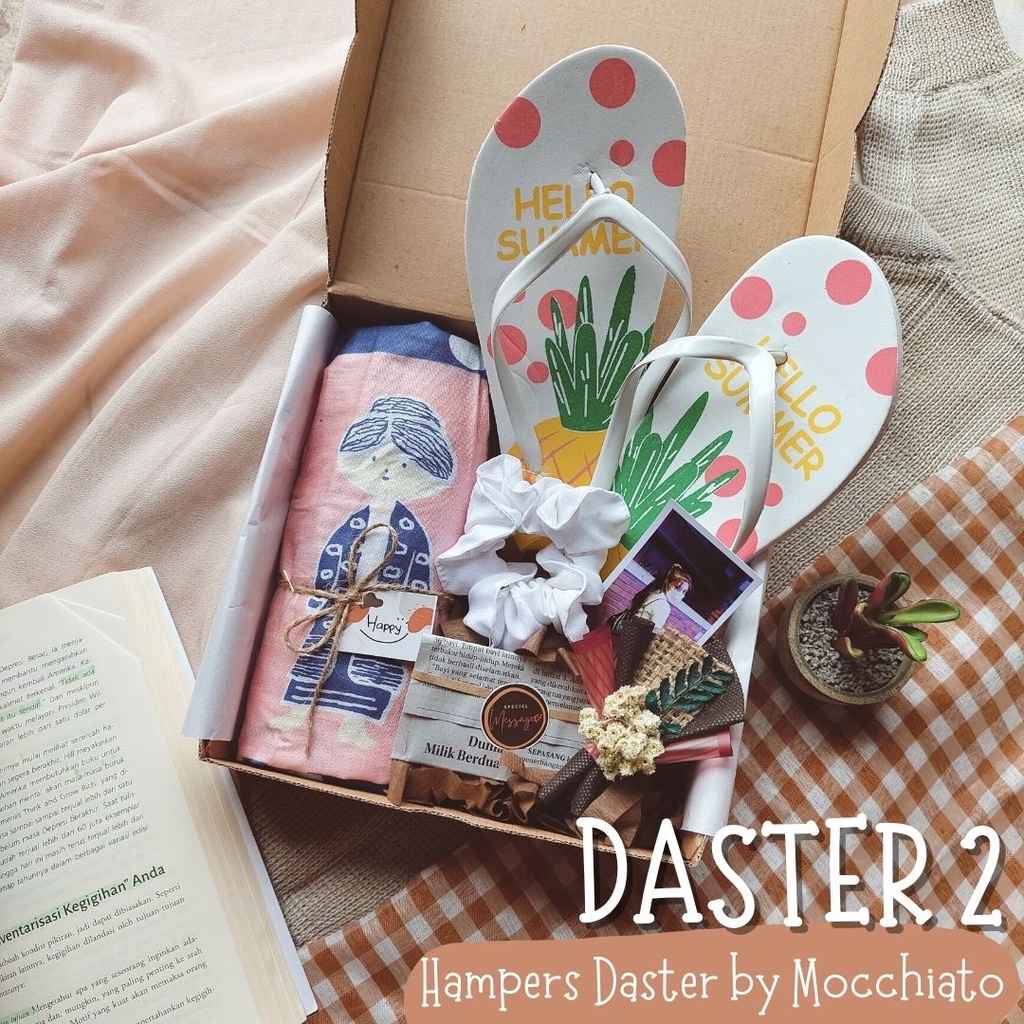 MOCCHIATO - Kado cewek Hampers Daster | Giftbox Birthday/Wedding/Wisuda/Hari Ibu/Natal