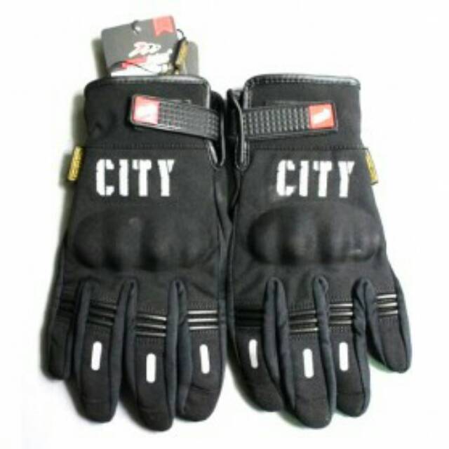Sarung Tangan Full Finger Motor - Size L - Black