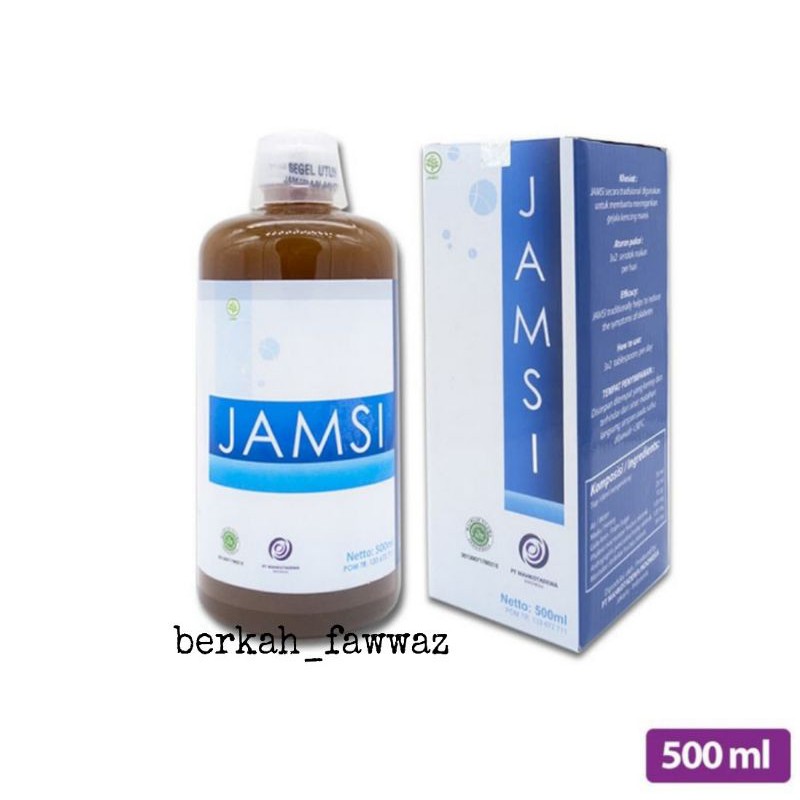 Jamsi 500 ml - jamsi 500ml - Jamu diabetes | di Jamin 100% Original Mahkota Dewa | Herbal