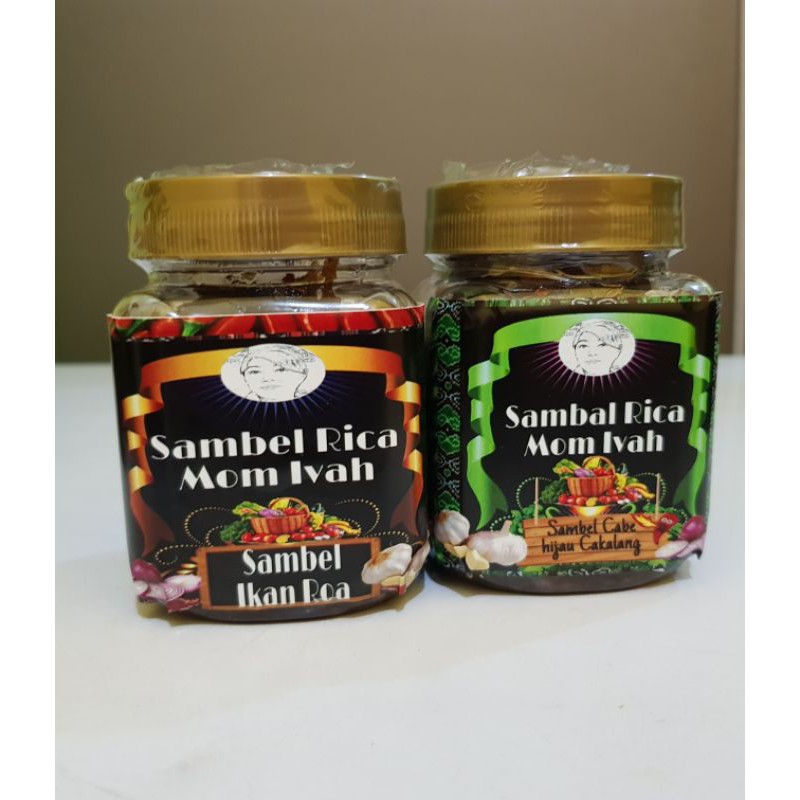 

Sambal paket Roa&cakalang cabe hija