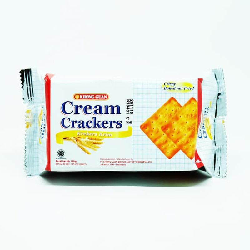 

BISKUIT KHONG GUAN CREAM CRACKER 120 GR