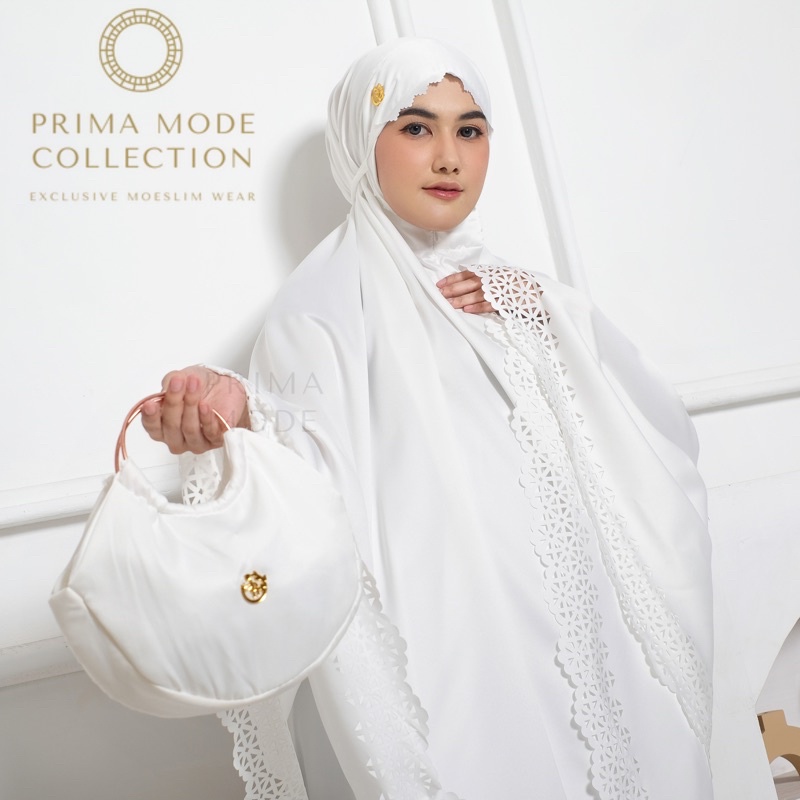 PRIMA MODE - (Free sajadah)Mukena Motif Dewasa Aliyah Katun Premium Semi Rayon | Mukena travel Mukena remaja Bahan Katun semi Rayon Premium Motif Kekinian Adem