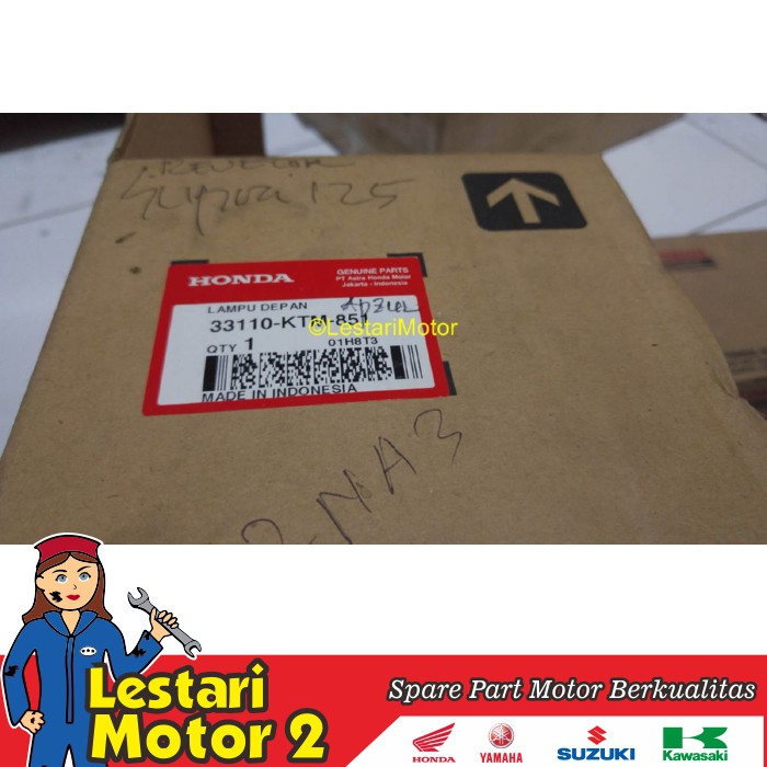 Promo Refektor REFLEKTOR Supra X 125 2005 Lama Original