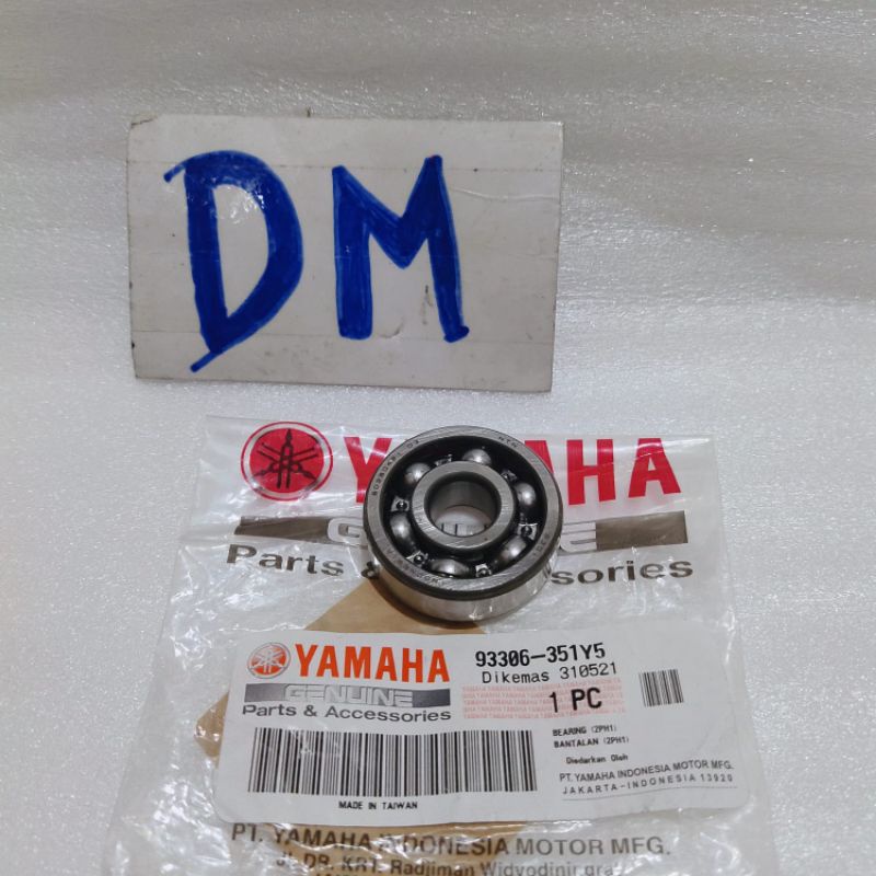 bearing laher laker bantalan Mio 93306-351Y5 asli original Yamaha YGP