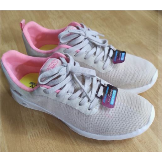 Skechers Skechers Wanita Sepatu skechers Original skechers gowalk Joy Centerpiece Tali Sepatu Wanita Skecher Sketcher  Skechers Gowalk Joy Center Piece Sepatu Skechers Wanita Tali Sneakers wanita tali Skechers Original Skechers Murah