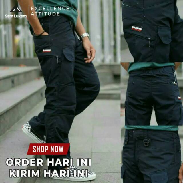 Celana Cargo Blackhawk Taktikal Banyak Saku Celana Celana Cargo Blackhawk Taktikal Banyak Saku Celana