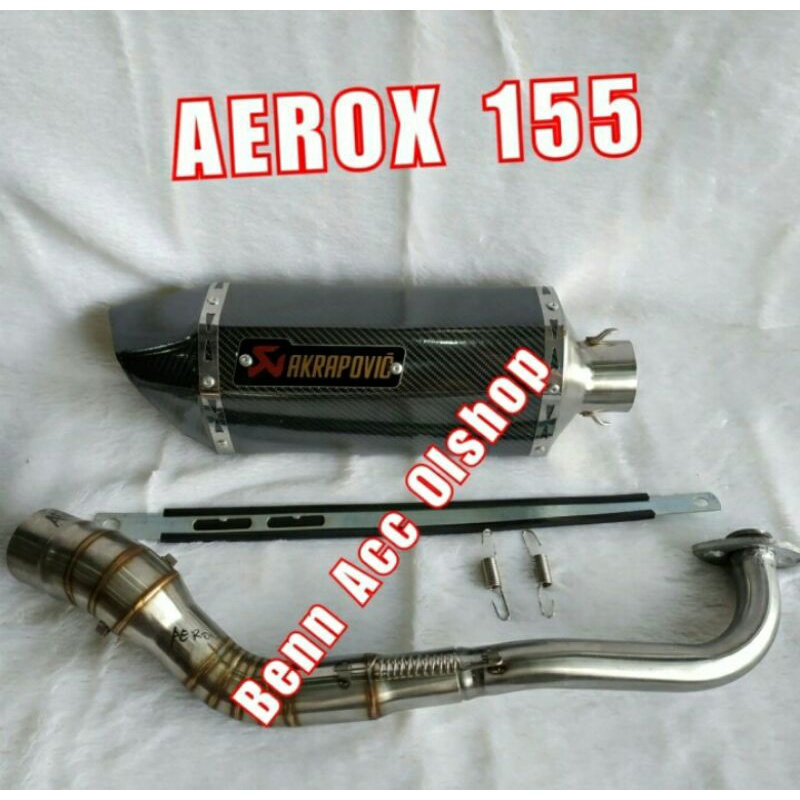 Jual Knalpot Racing AEROX 155 AKRAPOVIC ( LOKAL YANG BERKUALITAS ...