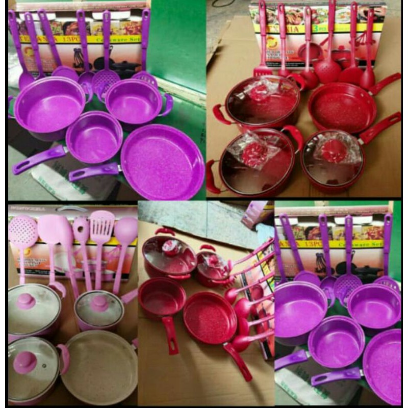 Panci Cookware Set Of 13Pcs/Panci Set Cookware 13Pcs