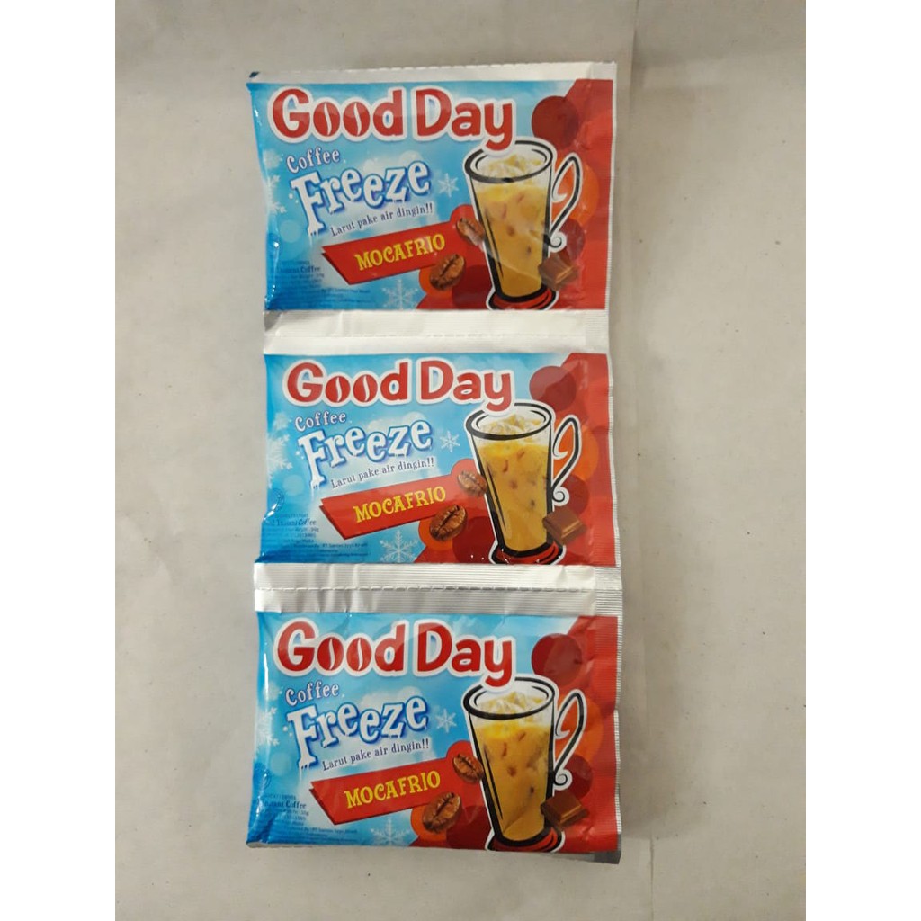 

Good Day Freeze 3in1 Mocafrio sachet 30gr x 10