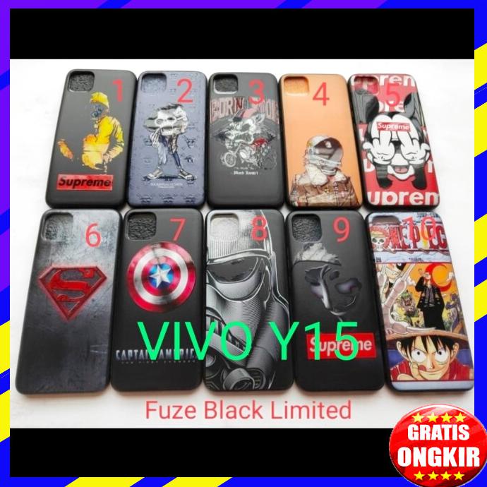 ACC HP VIVO Y15 SOFTCASE GAMBAR