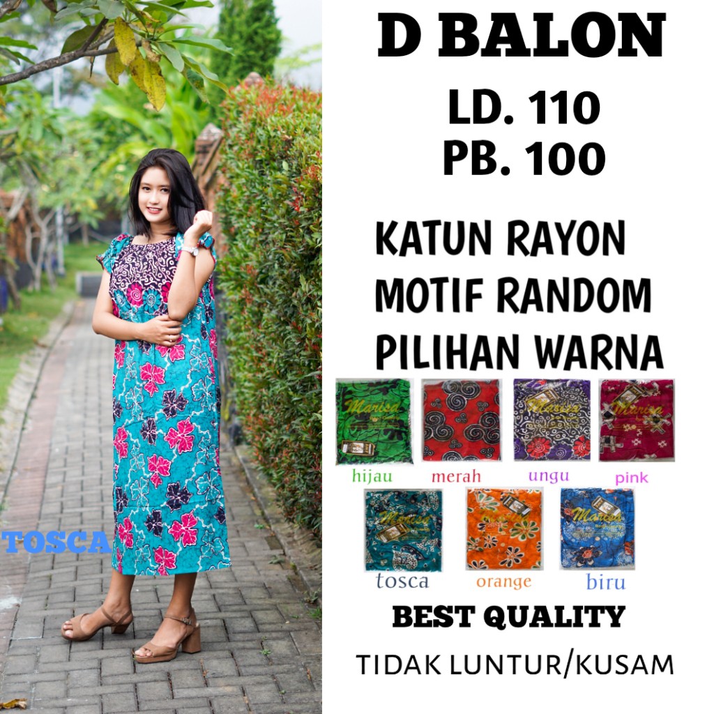  DASTER  BALON DASTER  KATUN RAYON DASTER  BUSUI DASTER  BATIK  