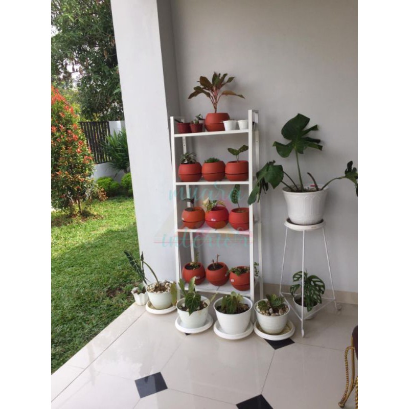 rak tanaman /rak baja /rak serbaguna /rak BUNGA ABU TUA