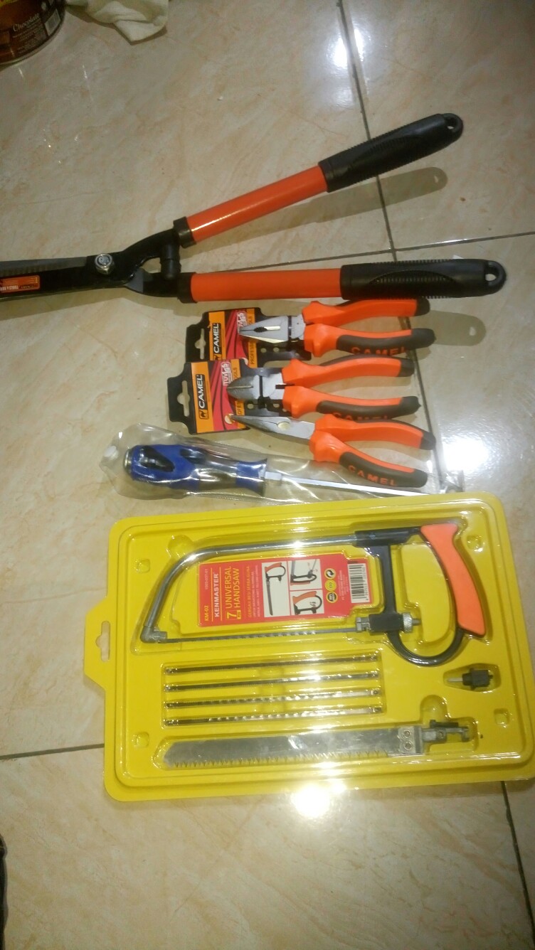 Obeng Ketok Tembus 6x150 Mm 6 Inch Magnet Plus/minus Termurah Berkualitas Harga Satuan