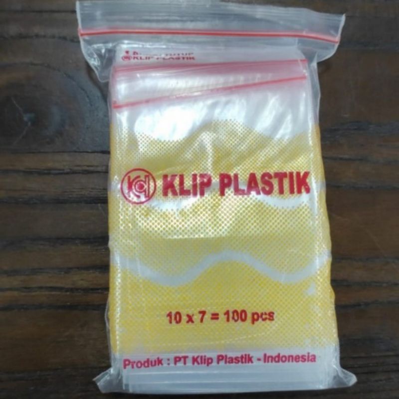 Plastik Klip 10x7 Putih Plastik Klip 10 x 7 Plastik Obat 10x7 Putih