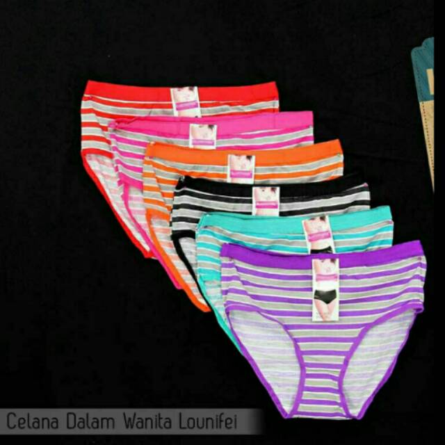 CD Wanita Lounifel | celana dalam Wanita Loreng