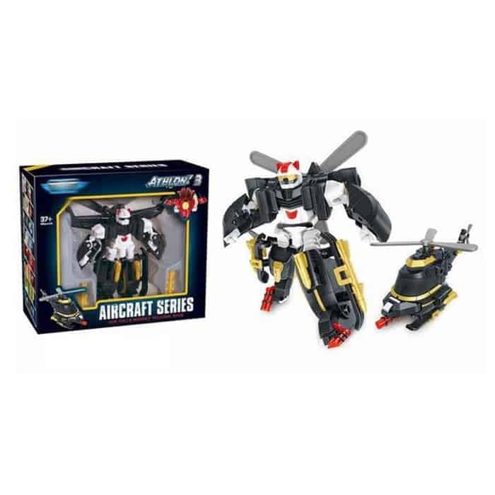 MAINAN ROBOT TOBOT MINI HELIKOPTER APACHE