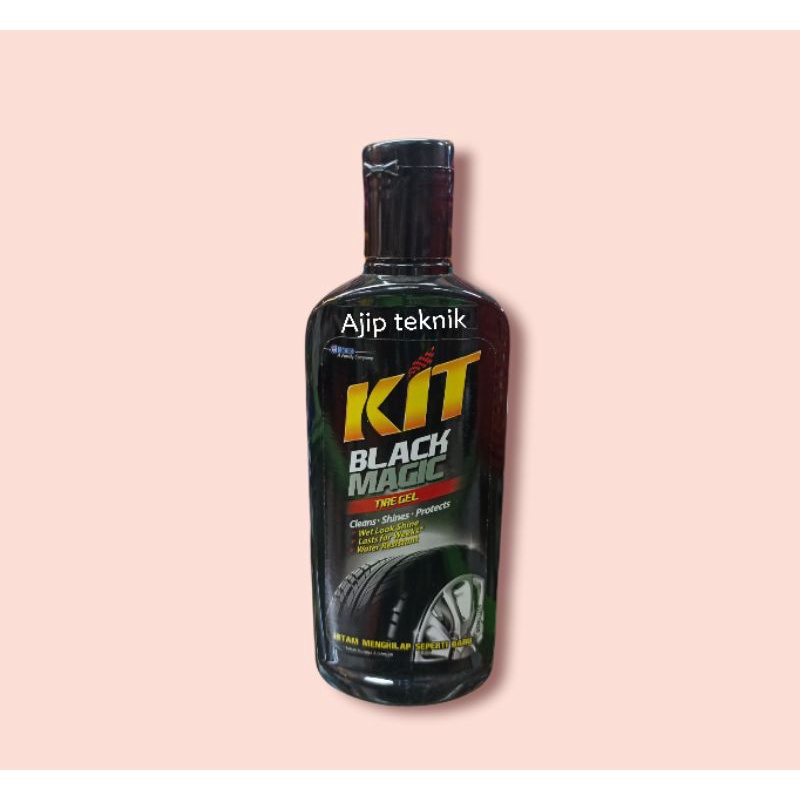 Kit black magic tire gel/pengkilap ban mobil 300ml murah bagus