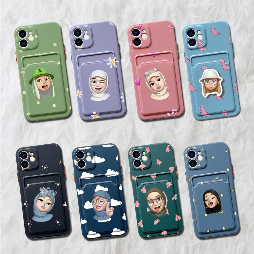 #914 Softcase Slot Card Fashion Case Sticker Zepeto for Oppo/Vivo/Realme/Xiaomi/Samsung/Iphone/infin