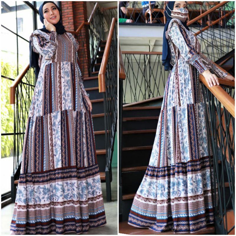 Gamis Rayon Azzura Dress 15