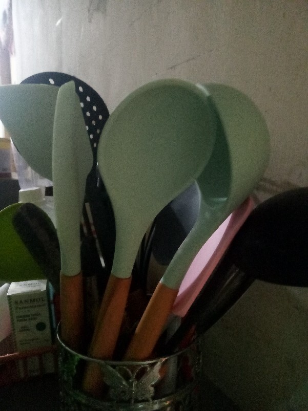 Orinoco Alat Masak Sendok Sup Silicone Solid Ladle / Centong Sayur Tahan Panas / Or-203h Tosca