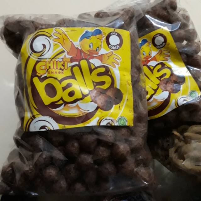 

Chiki Balls coklat kemasan 200gr exp Agust 2025