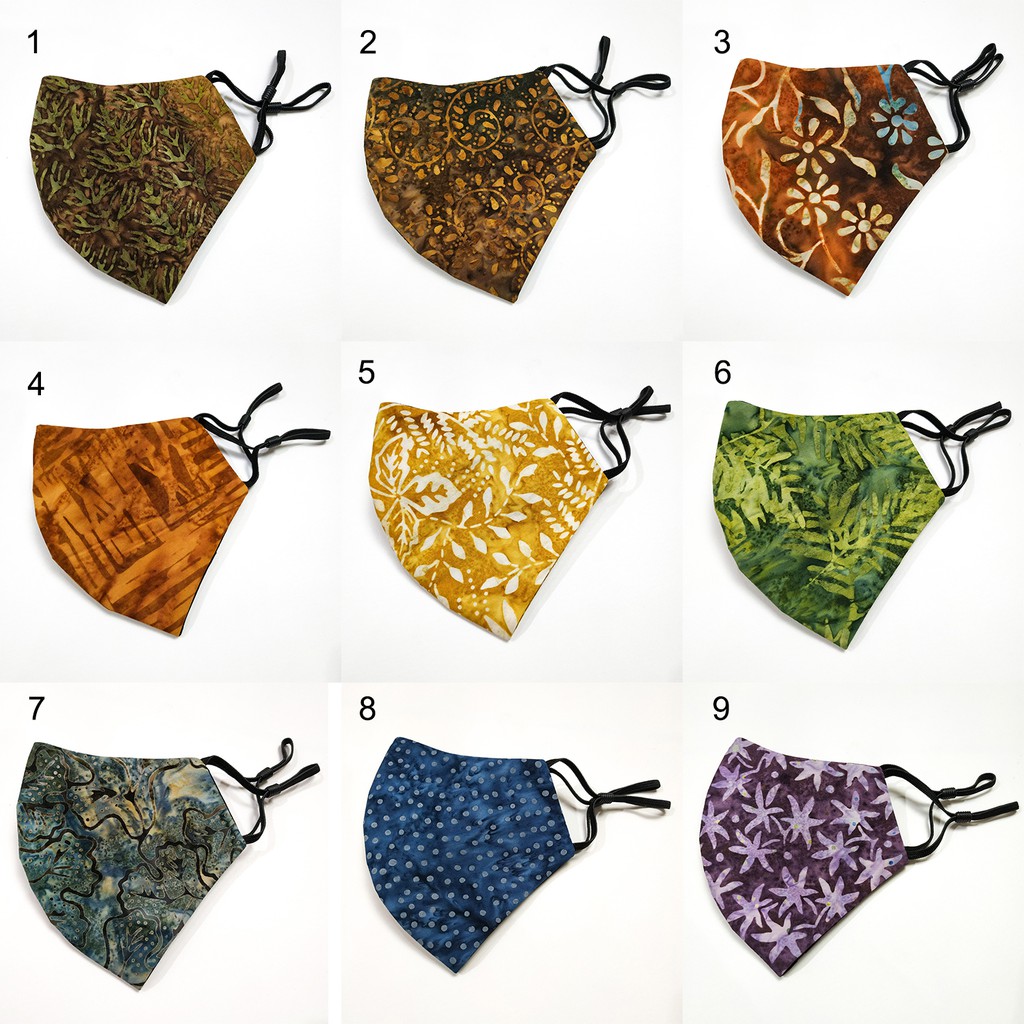 Masker Katun Batik Bali ( Fall-Winter Collection ) LIMITED EDITION