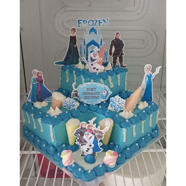 

kue ulang tahun sudut frozen