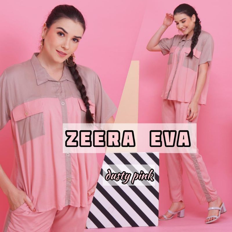 Daster arab ZEERA EVA One Set Rayon Kemeja