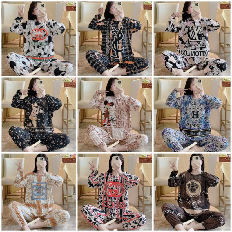 Baju tidur import pp/cp fashion wanita/piyama tidur wanita