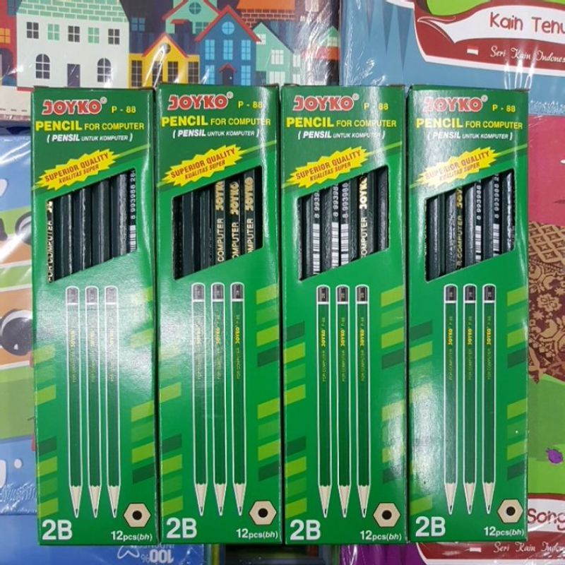 

Pensil Joyko P88 / Pensil 2B Joyko P88 / Pensil Joyko Hijau