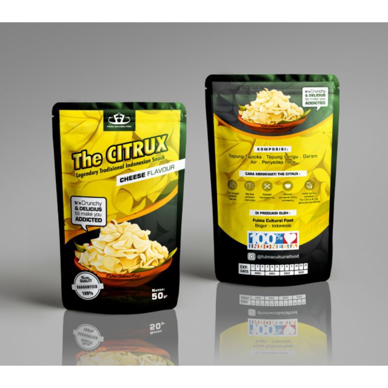 

CEMILAN KERIPIK RENYAH ENAK THE CITRUX (KEJU)