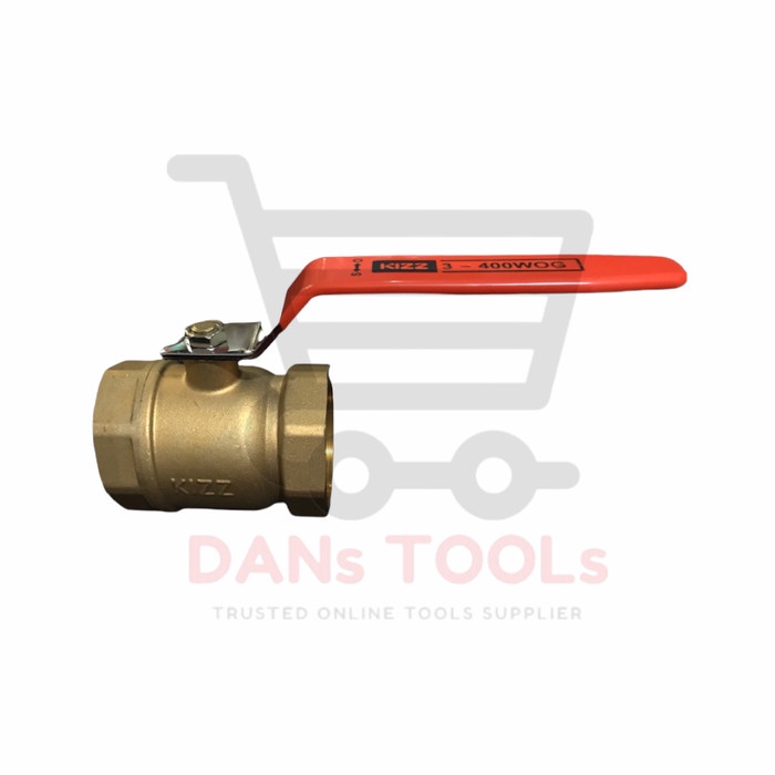 Ball Valve Kuningan 3 inch - Brass - Stop Kran - keran