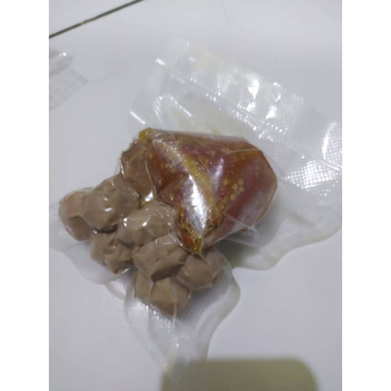 Pentol Bakso Pedes Kemasan Vakum