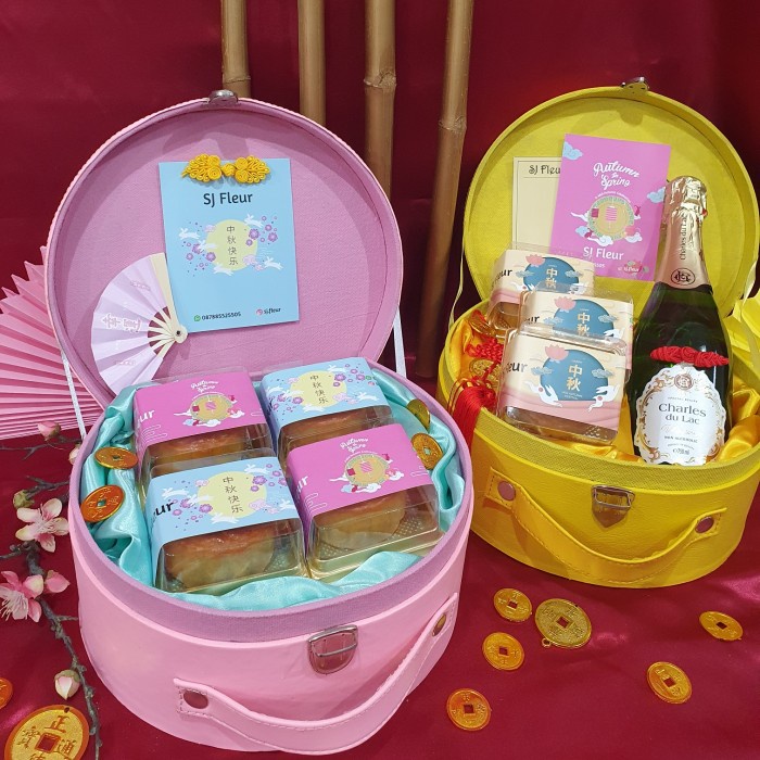

Box paket hampers mooncake kue bulan 8