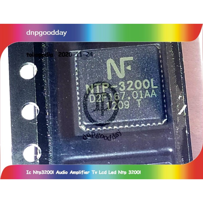 Ic Ntp3200l Audio Amplifier Tv Lcd Led Ntp 3200l