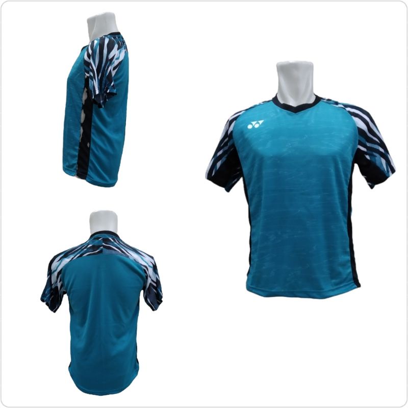 Kaos Bulutangkis Indonesia Malaysia Open Fajar Rian / Jersey Badminton / Atasan Kaos Seragam Baju Badminton Bulutangkis Shuttlecock Kok Raket Mania Fajri Indonesia Korea Selatan India An Se Young Kim Kong Lee-Y172.Polos Turkish