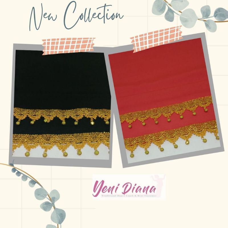 Sampur Tari / Selendang Tari Renda Lonceng